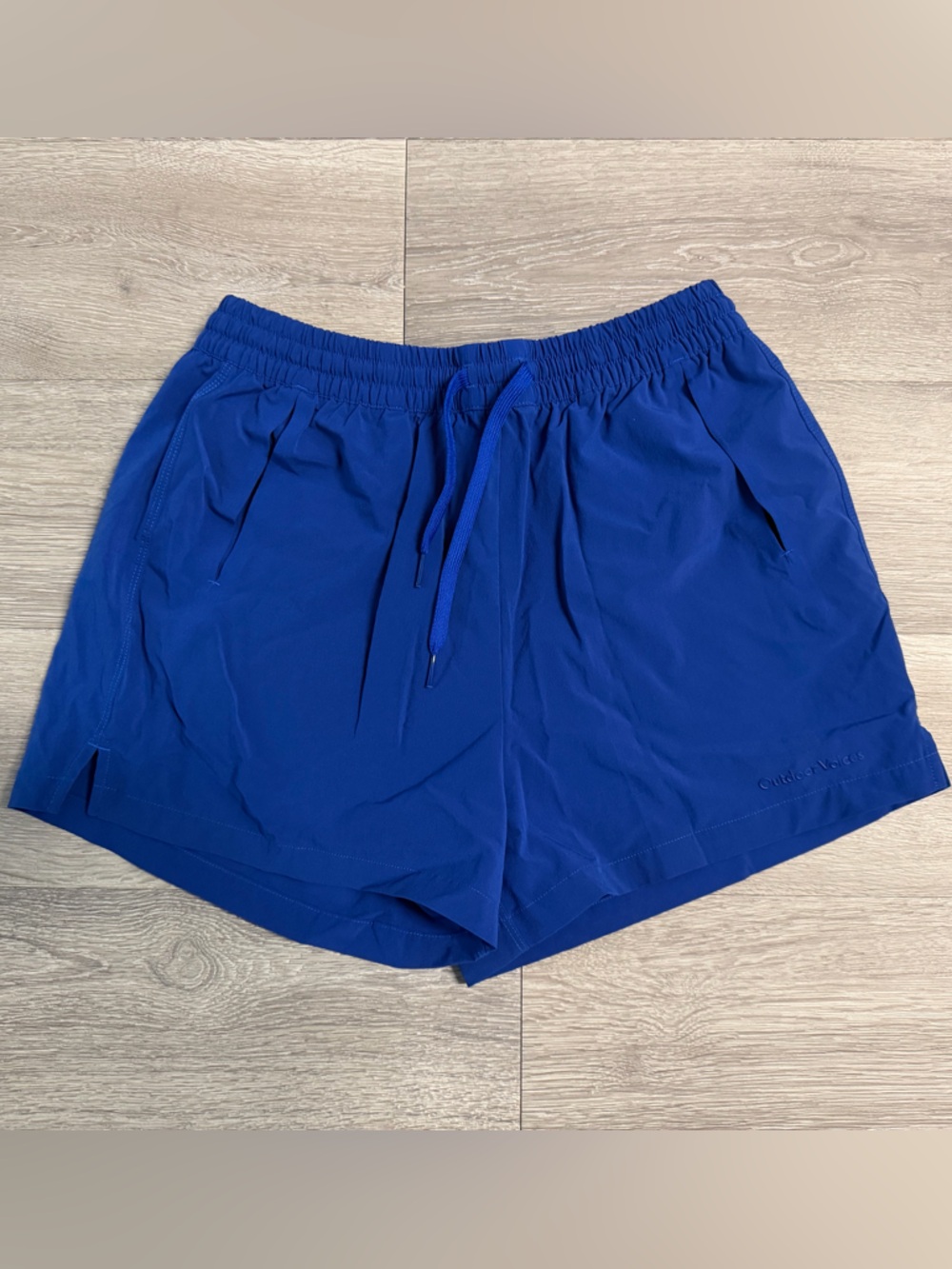 Outdoor Voices Blue Athletic Shorts